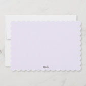 イースターゴールデンドール犬 シーズンカード (裏面)