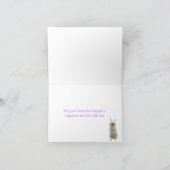 イースターゴールデン・リトリーバー シーズンカード (内部)