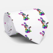 イースターサイケデリックバニー ネクタイ (ロール)