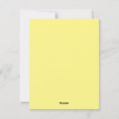 イースターサプライズシーガルフラットホリデーカード シーズンカード (裏面)