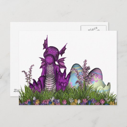 イースターサプライズベビー シーズンポストカード (正面/裏面)