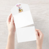 イースターサプライズ オールインワン招待状 (切り取り部)