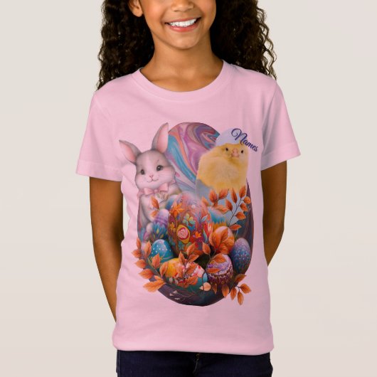 イースターサンデーのお祝い Tシャツ (正面)