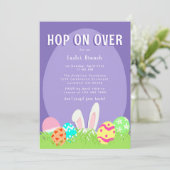 イースターサンデーブルンチバニーラビット 招待状 (スタンド正面)