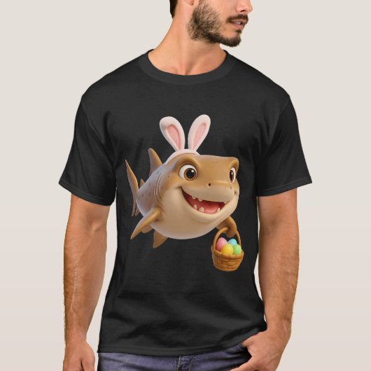 イースターサンドタイガーシャーク Tシャツ (正面)