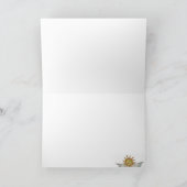 イースターサンライズウクライナフォークアート シーズンカード (内部)