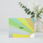 イースターサンライズサービス招待状 ポストカード (スタンド正面)