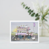 イースターサンライズハガキ ポストカード (スタンド正面)