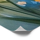 イースターサンライズ、水彩画 ポスター (角)