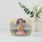 イースターシックカラーエッグアンブレラシー シーズンポストカード (スタンド正面)