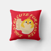 イースターシックギフトのおもしろいかわいいエグストラ クッション (裏面)