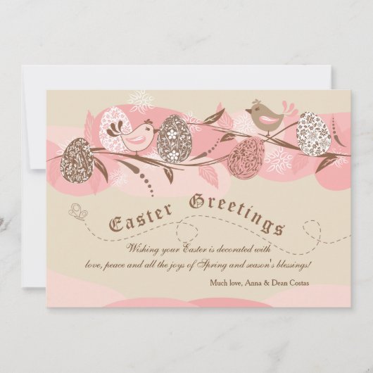 イースターシックズホリデーカード シーズンカード (正面)