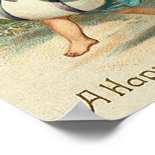 イースターシックパレードヴィンテージ ポスター (角)