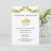 イースターシックベビーシャワー招待状 招待状 (スタンド正面)