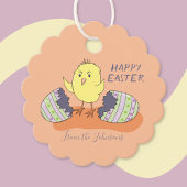 イースターシックメッセージカード フェイバータグ