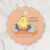 イースターシックメッセージカード フェイバータグ (正面)