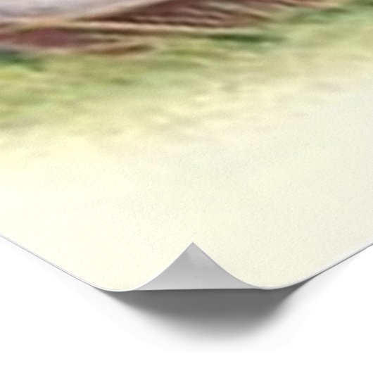 イースターシックラムバ色彩の鮮やかン卵 ポスター (角)