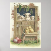 イースターシックラムバ色彩の鮮やかン卵 ポスター (正面)