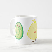 イースターシック&エッグマグ コーヒーマグカップ (正面左)