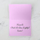 イースターシックI シーズンカード (内部)