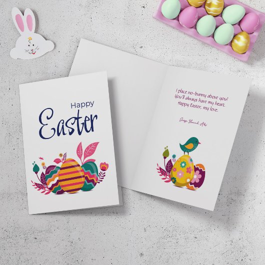 イースターシーズンのグリーティングカード。 シーズンカード