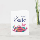 イースターシーズンのグリーティングカード。 シーズンカード (正面)