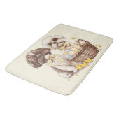 イースターシーズー（犬）ズドッグ バスマット (アングル)