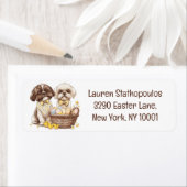 イースターシーズー（犬）ズドッグ ラベル (インサイチュ)