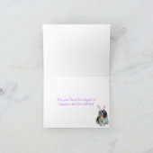 イースターシーズー(犬)Tzu シーズンカード (内部)