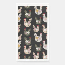 イースターシームレスパターンと鶏肉。