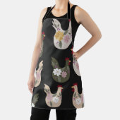 イースターシームレスパターンと鶏肉。 エプロン (インサイチュ)