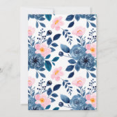 イースタージェンダーが赤ちゃんシャワーを明らかにする 招待状 (裏面)