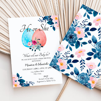 イースタージェンダーが赤ちゃんシャワーを明らかにする 招待状