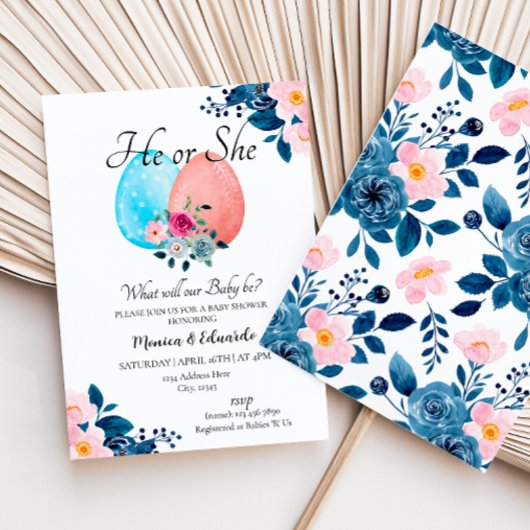 イースタージェンダーが赤ちゃんシャワーを明らかにする 招待状