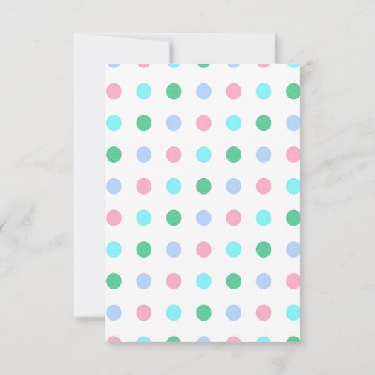 イースタージェンダーリビールパーティの招待状 招待状 (裏面)