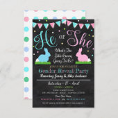 イースタージェンダーリビールパーティの招待状 招待状 (正面/裏面)