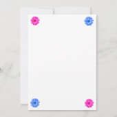 イースタージェンダーリビールパーティの招待状 招待状 (裏面)