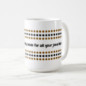 イースタージャバコーヒーマグ コーヒーマグカップ (正面右)