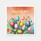 イースタージョイ、春 スタンダードカクテルナプキン (正面)