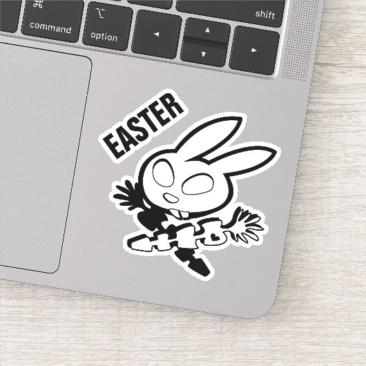 イースタースカルバニー&クロスボーンニンジン シール (詳細)