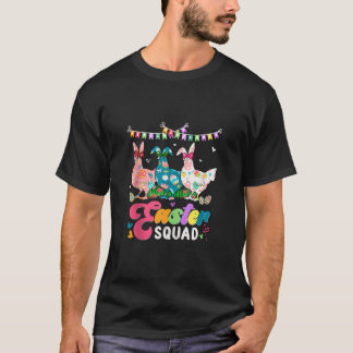 イースタースクワッド3フローラバニーチキンバウE Tシャツ