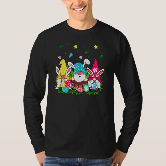 イースタースクーおもしろいド格言バニー卵狩りマッチン Tシャツ (正面)