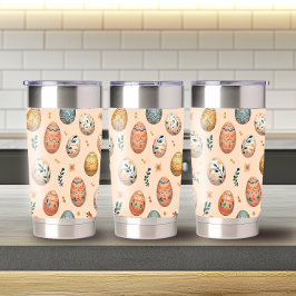 イースタースタイリッシュパターン20ozサーマルタンブラー 保温保冷タンブラー