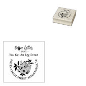 イースタースタイルビジネスイベントシール ラバースタンプ (押印)