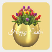 イースタースティッカー スクエアシール (正面)