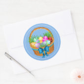 イースタースティッカー ラウンドシール (封筒)