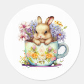 イースタースティッカー ラウンドシール (正面)