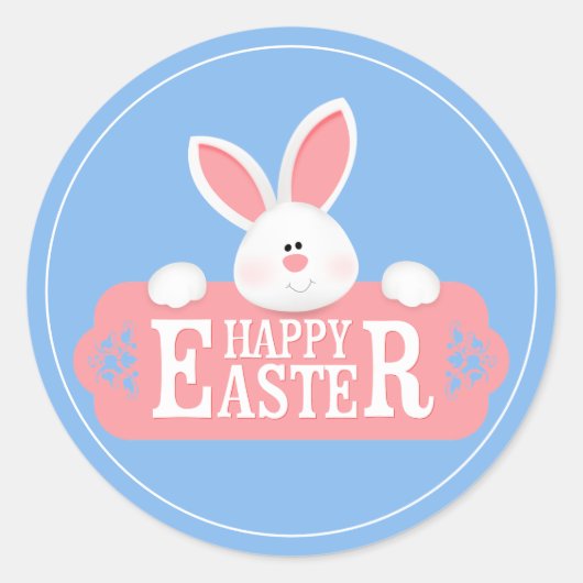 イースタースティッカー ラウンドシール (正面)