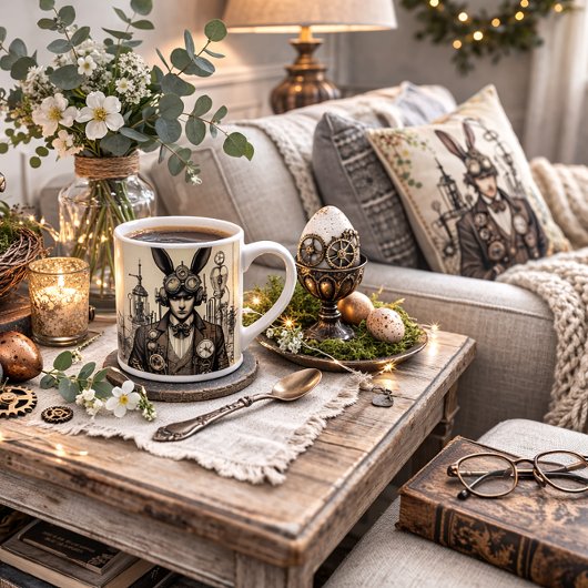 イースタースティームパンクマン コーヒーマグカップ