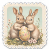 イースターステッカー シール (正面)